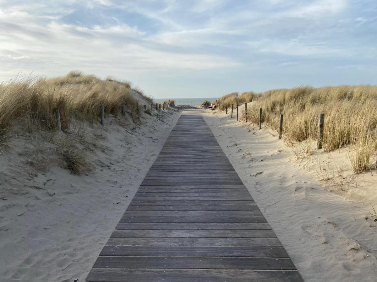 פטן Strandhuis De Zeeparel Met Hottub מראה חיצוני תמונה